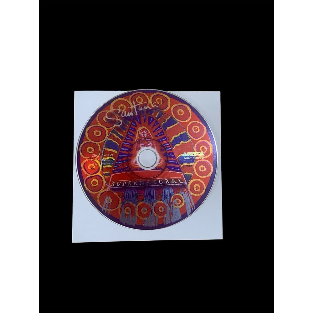 Santana CD  Supernatural   Guitar 1999 Latin Rock R&B Blues Rock